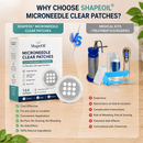 Clarivex Patch - remoção de acne e verrugas | Remove Verrugas Salientes, Acne, Verrugas Planas e Marcas de Pele | Ajuda a Melhorar Rugas, Cicatrizes e Imperfeições | Adesivos Invisíveis para Rosto e Corpo